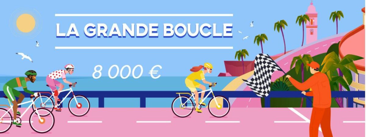 Azur Casino : la promo La Grande Boucle se déroule jusqu'au 24 juillet